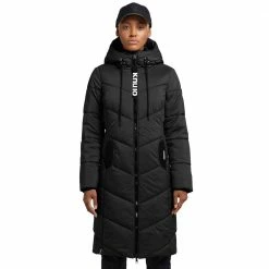 Besorgen 🤩 Khujo Aribay 3 Steppmantel Black Damen 💯