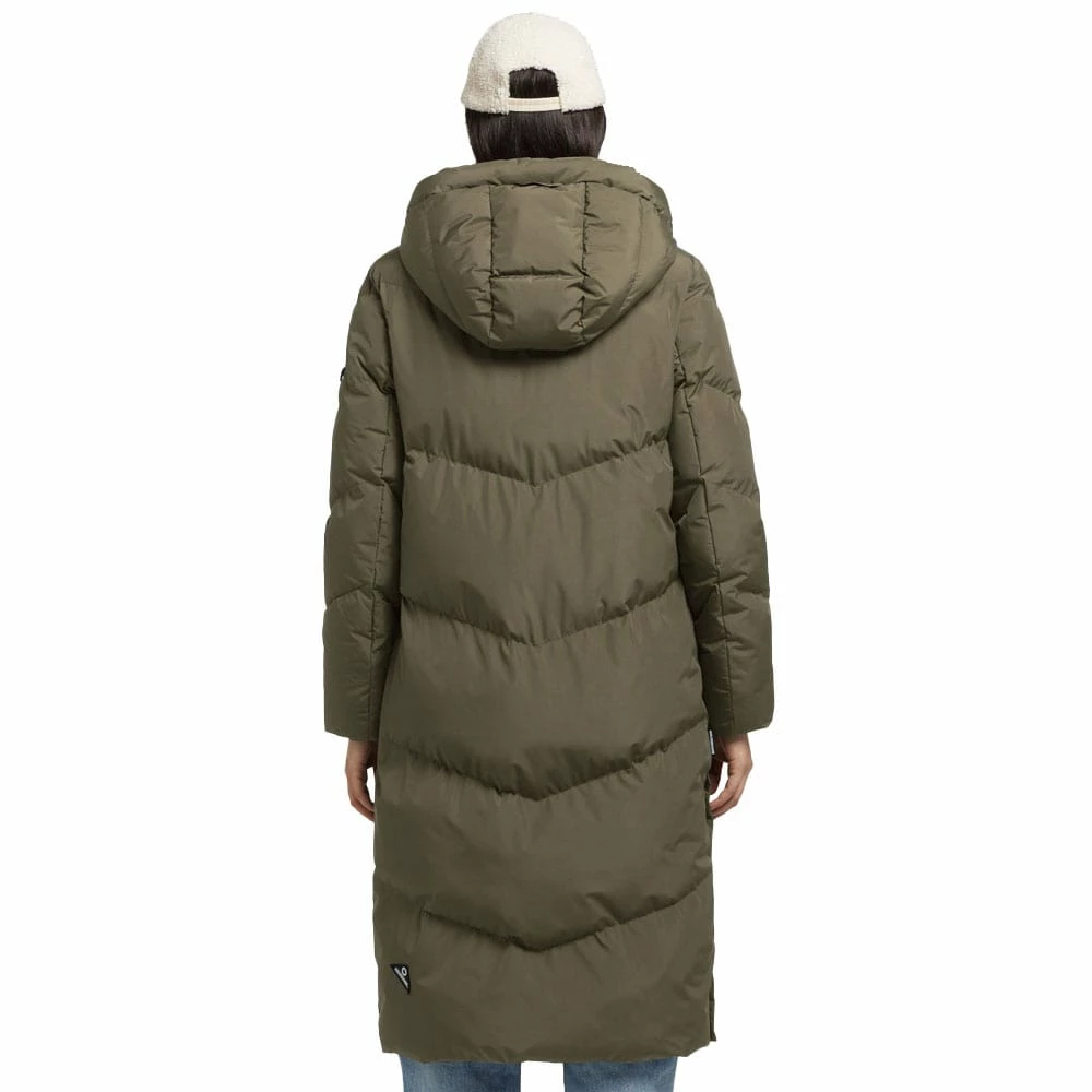 Bestpreis 💯 Khujo Sonje 4 Langmantel Hunter Green Damen 🔥 – Bild 3