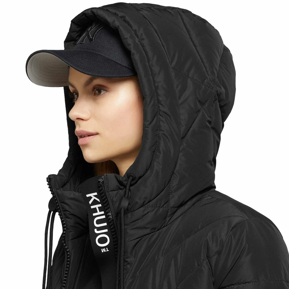 Rabatt 😍 Khujo Mugg Wintermantel Black Damen 🤩 – Bild 5