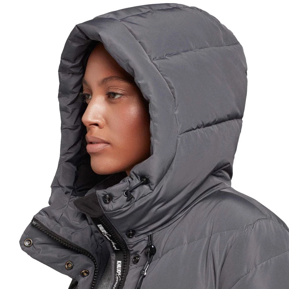 Bestpreis 👍 Khujo Sonje 3 Wintermantel Charcoal Damen 🎉 – Bild 5