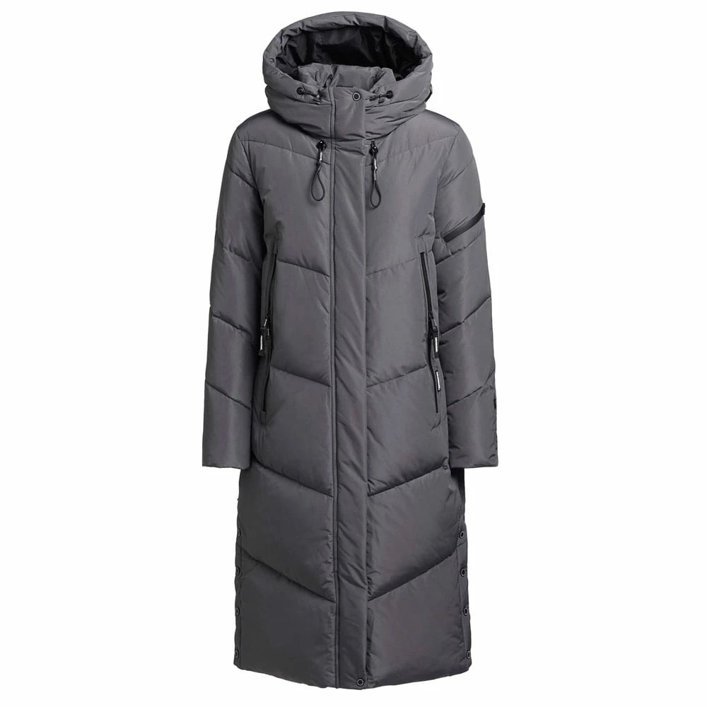 Bestpreis 👍 Khujo Sonje 3 Wintermantel Charcoal Damen 🎉 – Bild 7