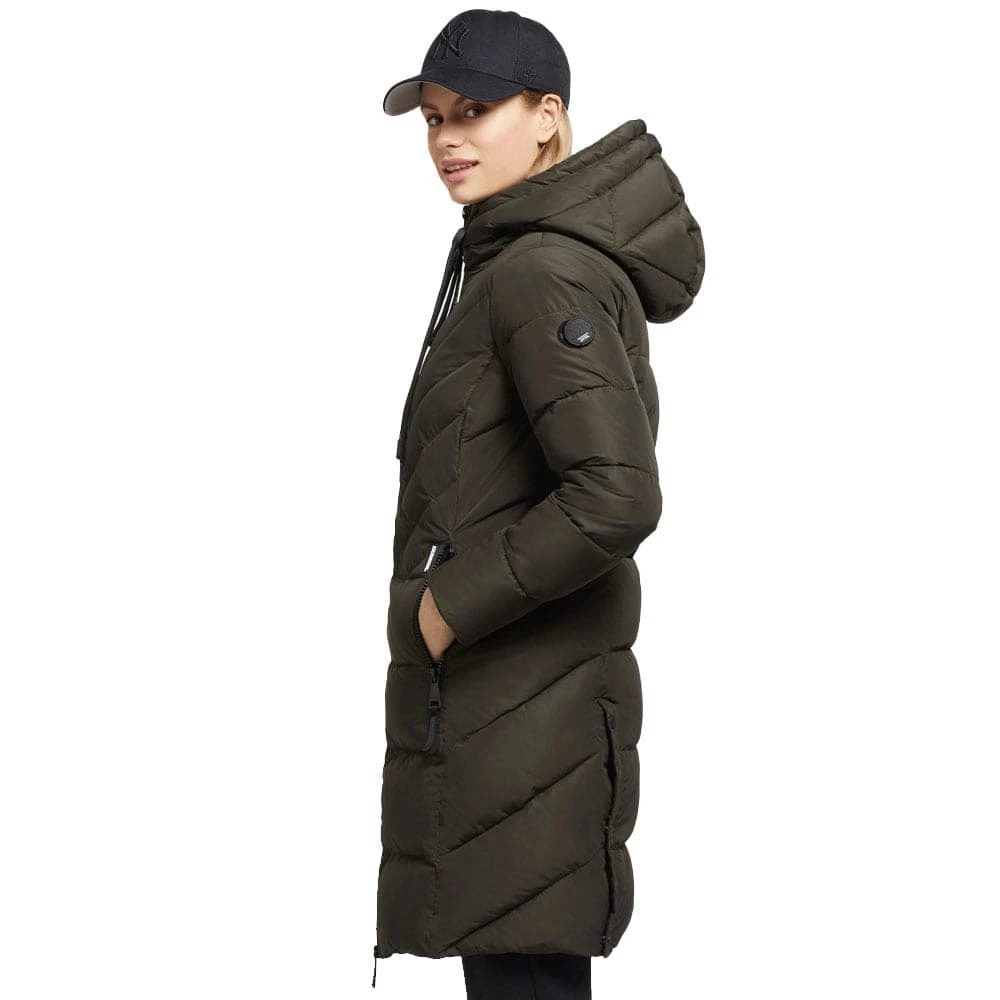 Bestpreis 😀 Khujo Mugg Steppmantel Pine Green Damen ❤️ – Bild 2