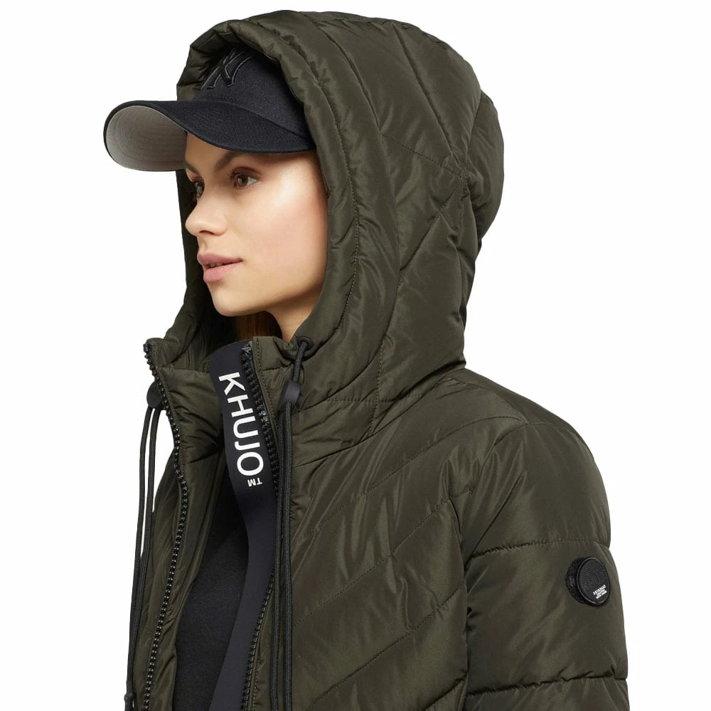 Bestpreis 😀 Khujo Mugg Steppmantel Pine Green Damen ❤️ – Bild 5