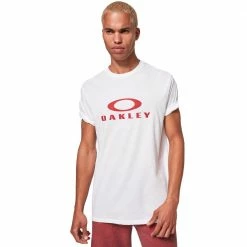 Top 10 🔔 Oakley O Bark 2.0 T-Shirt White Herren 🥰