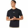Neu 🎉 Oakley Bark News Short Sleeve T-Shirt Blackout Herren 👏