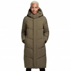 Großhandel 👏 Khujo Torino 2 Mantel Hunter Green Damen 👍