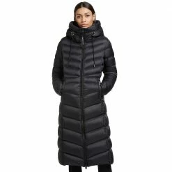 Bester Verkauf ✨ Khujo Ingram Shine Steppmantel Black Damen 🧨