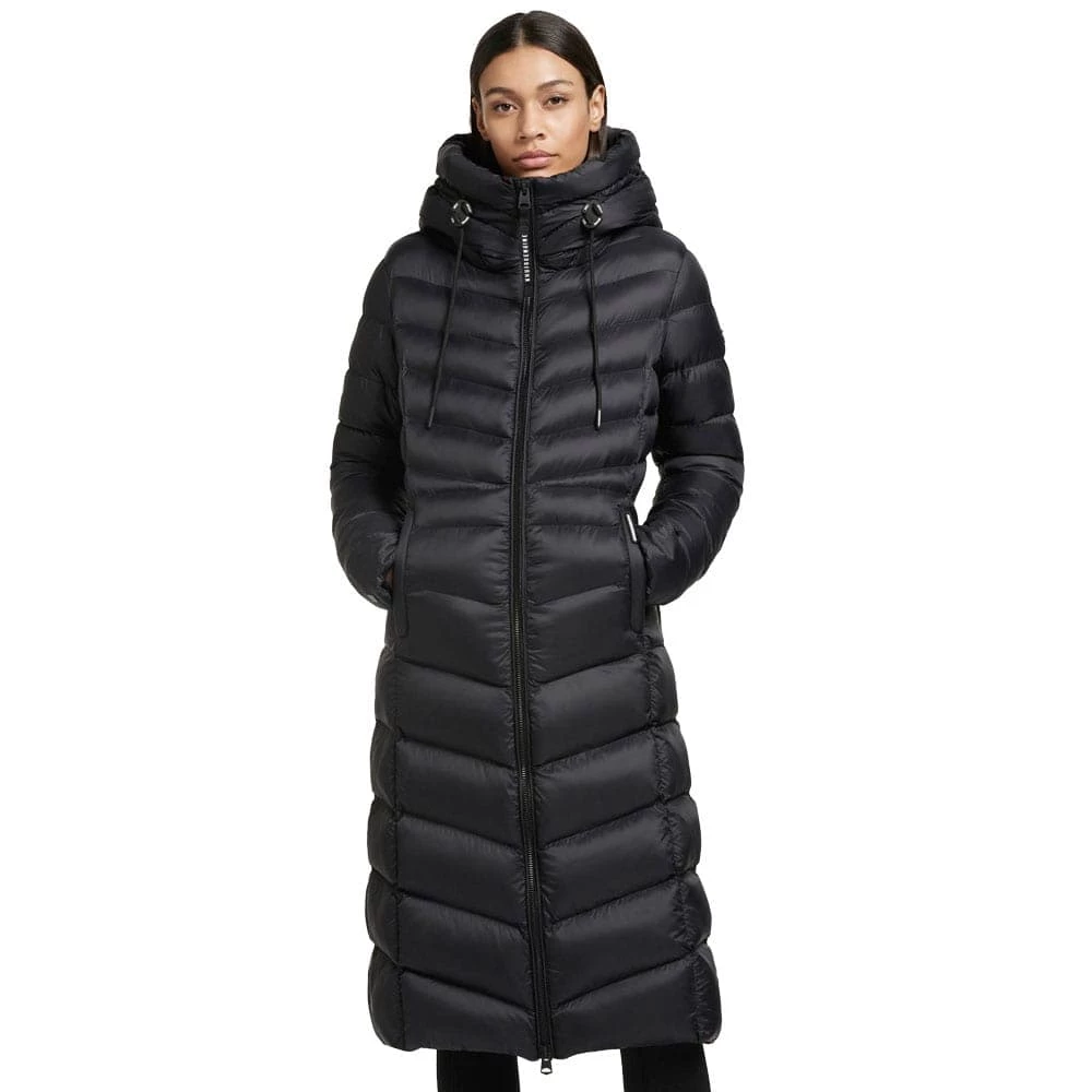 Bester Verkauf ✨ Khujo Ingram Shine Steppmantel Black Damen 🧨