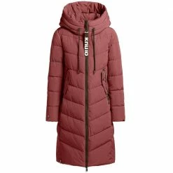 Besorgen 😉 Khujo Ayleena 2 Steppmantel Madder Brown Damen 🎉