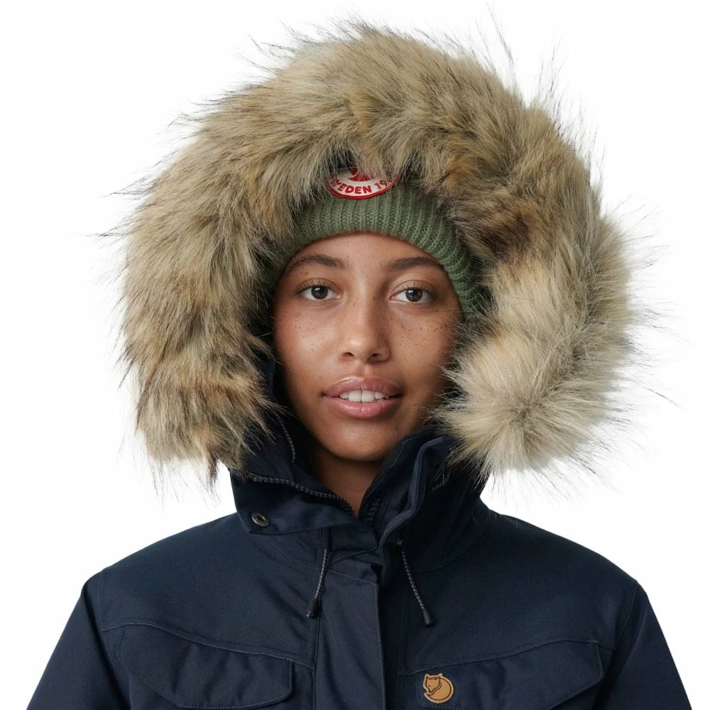Bestes Angebot 🔔 Fjällräven Nuuk Parka Outdoor-Mantel Deep Forest Damen ✨ – Bild 6