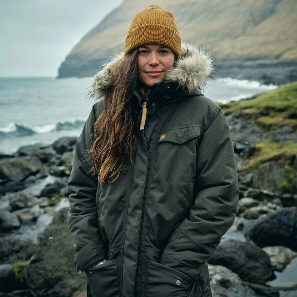 Bestes Angebot 🔔 Fjällräven Nuuk Parka Outdoor-Mantel Deep Forest Damen ✨ – Bild 10