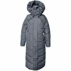 Angebote ⌛ Khujo Soulani Longmantel Charcoal Damen 👏