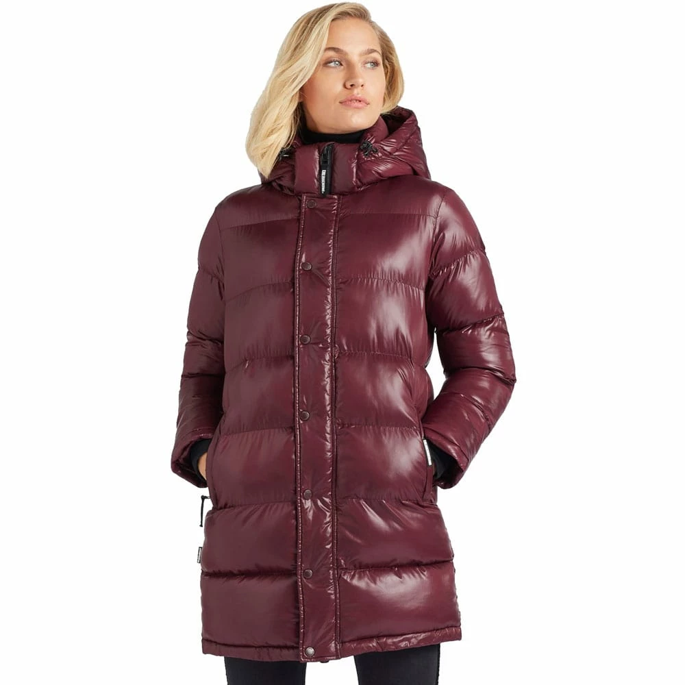 Blitzangebot ✨ Khujo Rilana Wintermantel Shiny Wine Damen ❤️