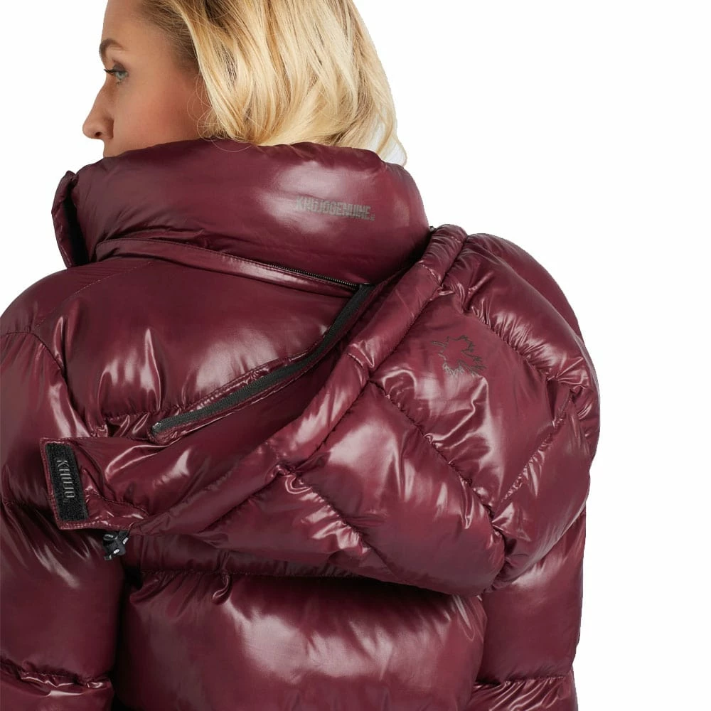 Blitzangebot ✨ Khujo Rilana Wintermantel Shiny Wine Damen ❤️ – Bild 7