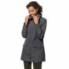 Am billigsten ❤️ Jack Wolfskin Cape York Paradise 🧥 Coat Regenjacke Asphalt Damen ✔️