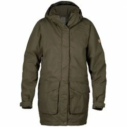 Rabatt 🥰 Fjällräven Högvilt Jacket Outdoorjacke Dark Olive Damen 😍