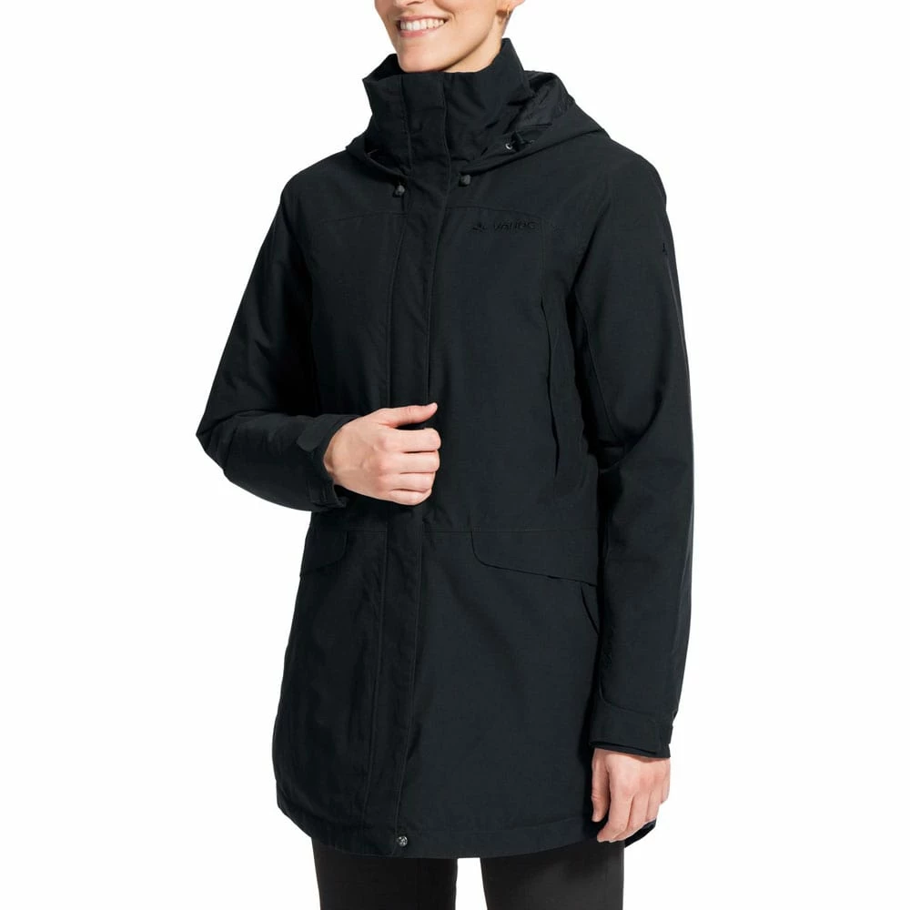Billig 🧨 Vaude Skomer Wool Parka Winterparka Black Damen 🛒 – Bild 3