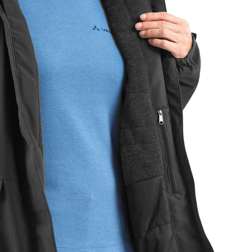 Billig 🧨 Vaude Skomer Wool Parka Winterparka Black Damen 🛒 – Bild 5