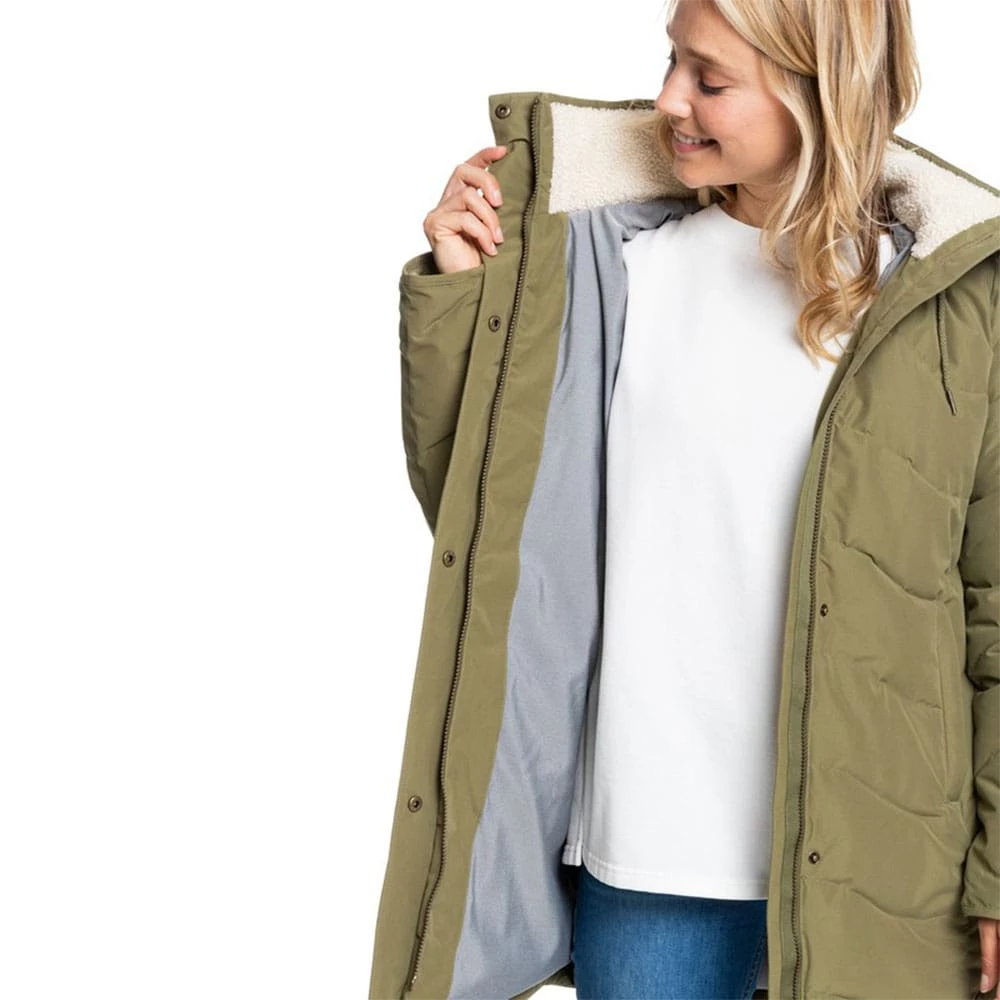 Großhandel 🧨 Roxy Ellie Wintermantel Burnt Olive Damen 😀 – Bild 3