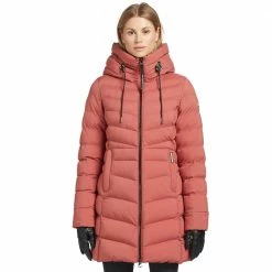 Bestpreis 😉 Khujo Tuhani Matt Winterjacke Red Damen 🥰