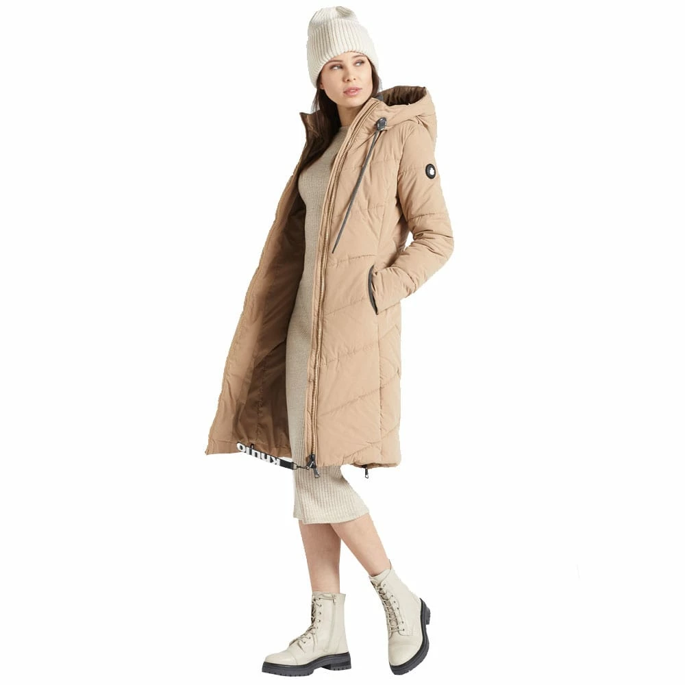 Bestes Angebot 😍 Khujo Aribay 2 Peached Steppjacke Beige Damen 🔔 – Bild 3