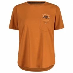 Billig ⭐ Maloja GlückskastanieM. Kurzarm-Shirt Fox Damen 🥰