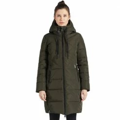 Am billigsten 😀 Khujo Elessa 2 Winterjacke Green Damen 😍