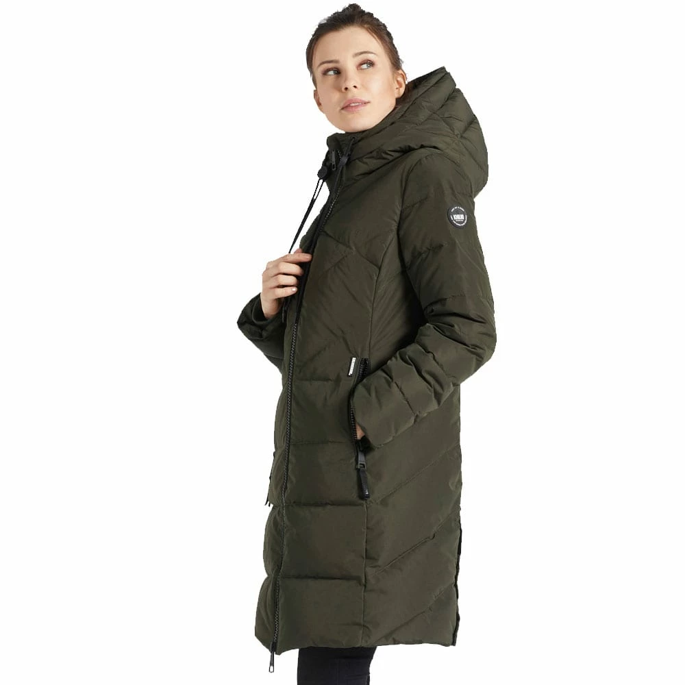 Am billigsten 😀 Khujo Elessa 2 Winterjacke Green Damen 😍 – Bild 2