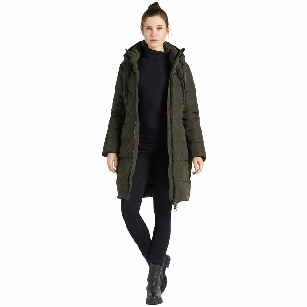 Am billigsten 😀 Khujo Elessa 2 Winterjacke Green Damen 😍 – Bild 4