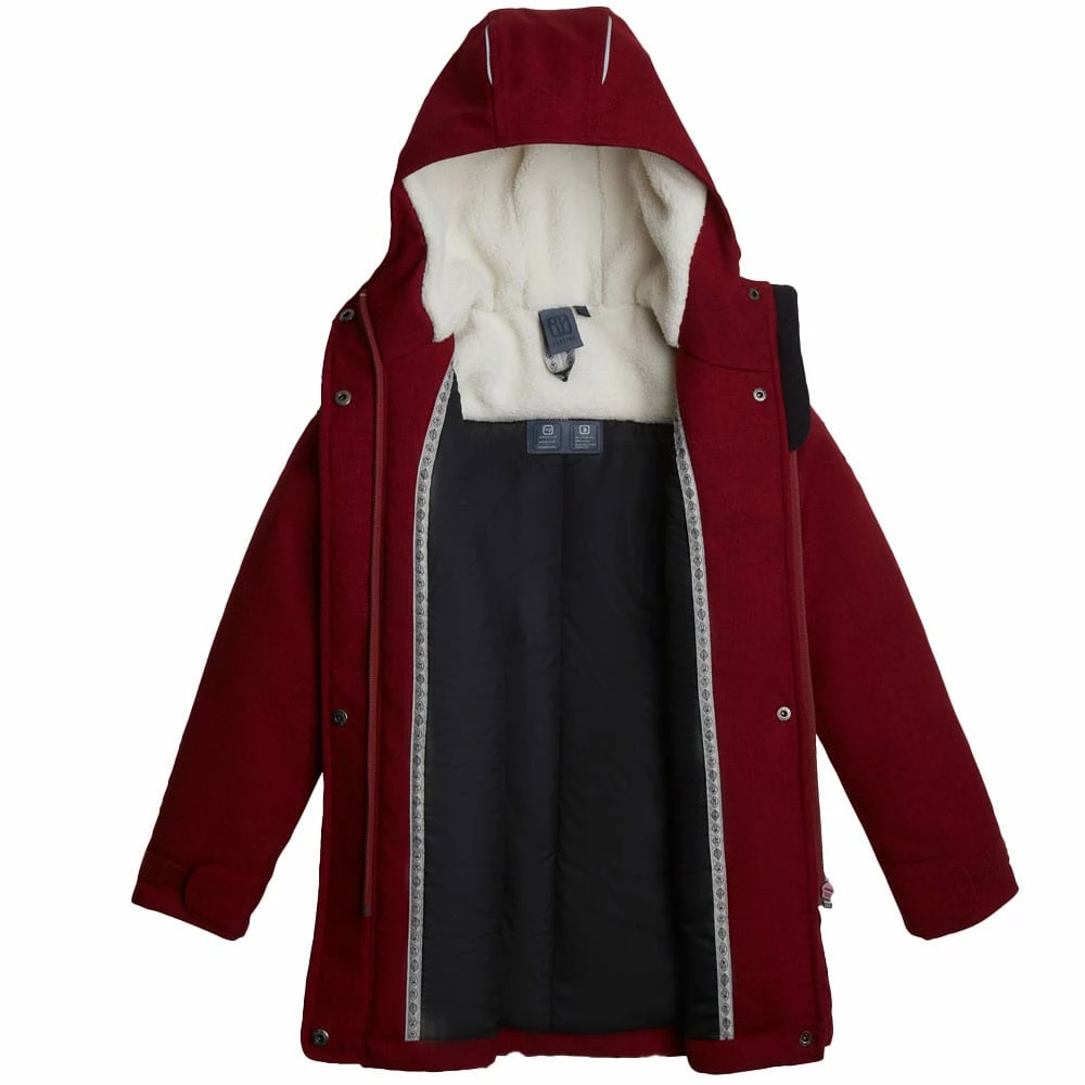 Am billigsten 💯 Elkline Pfützen Queen Wintermantel Rioredmelange Kinder 💯 – Bild 4