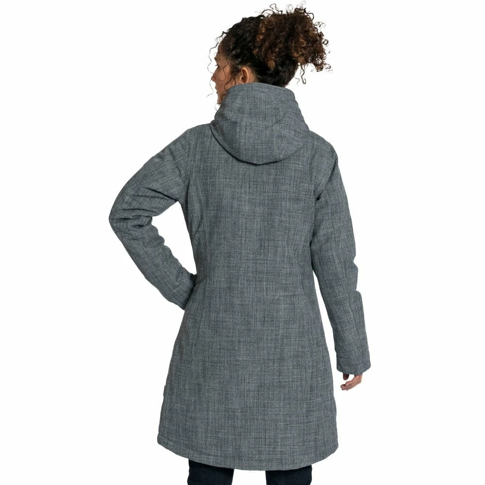 Coupon 😉 Elkline Apres Ski Wettermantel Greymelange Damen ✔️ – Bild 2