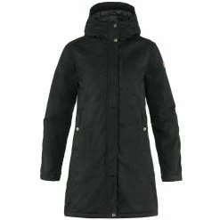 Großhandel 🎁 Fjällräven Kiruna Padded Parka Winterparka Black Damen ❤️