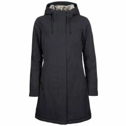 Budget 💯 Elkline Apres Ski Wintermantel Anthramelange Damen 😉