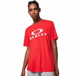 Bestes Angebot 🥰 Oakley O Bark T-Shirt Red Line Herren ❤️