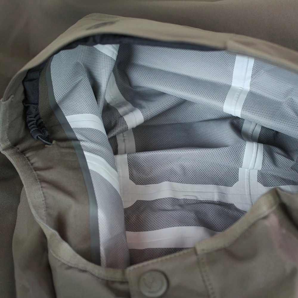 Am billigsten 👏 Fjällräven Lappland Eco-Shell Poncho Dark Olive Herren ❤️ – Bild 5