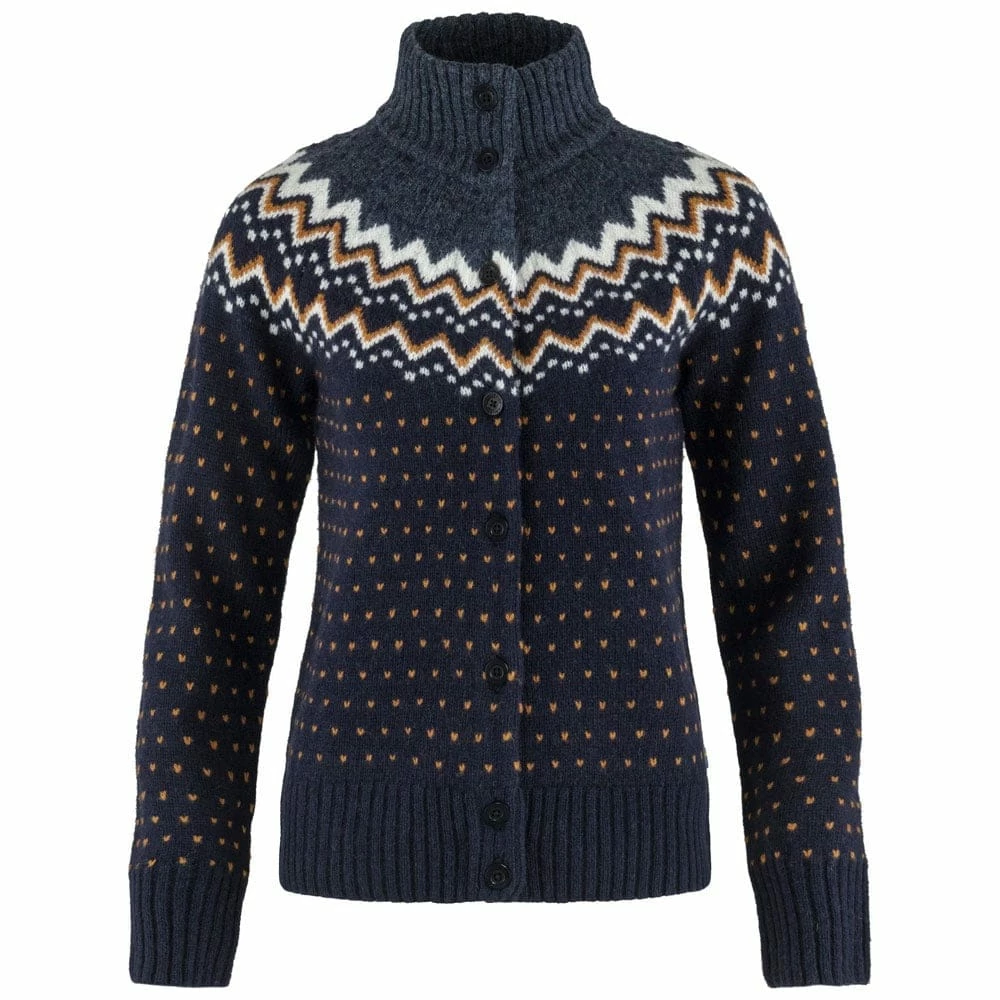 Großhandel 😉 Fjällräven Övik Knit Cardigan Strickjacke Dark Navy Damen 🔔 – Bild 5
