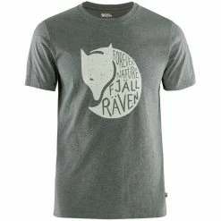 Bester Verkauf 👍 Fjällräven Forever Nature T-Shirt Stone Grey Herren ✔️