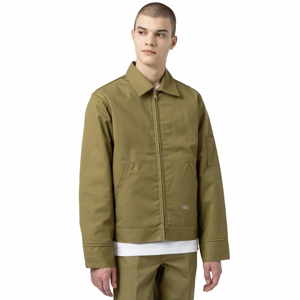 Coupon 🎁 Dickies Lined Eisenhower REC Kastenjacke Green Moss Herren 👏