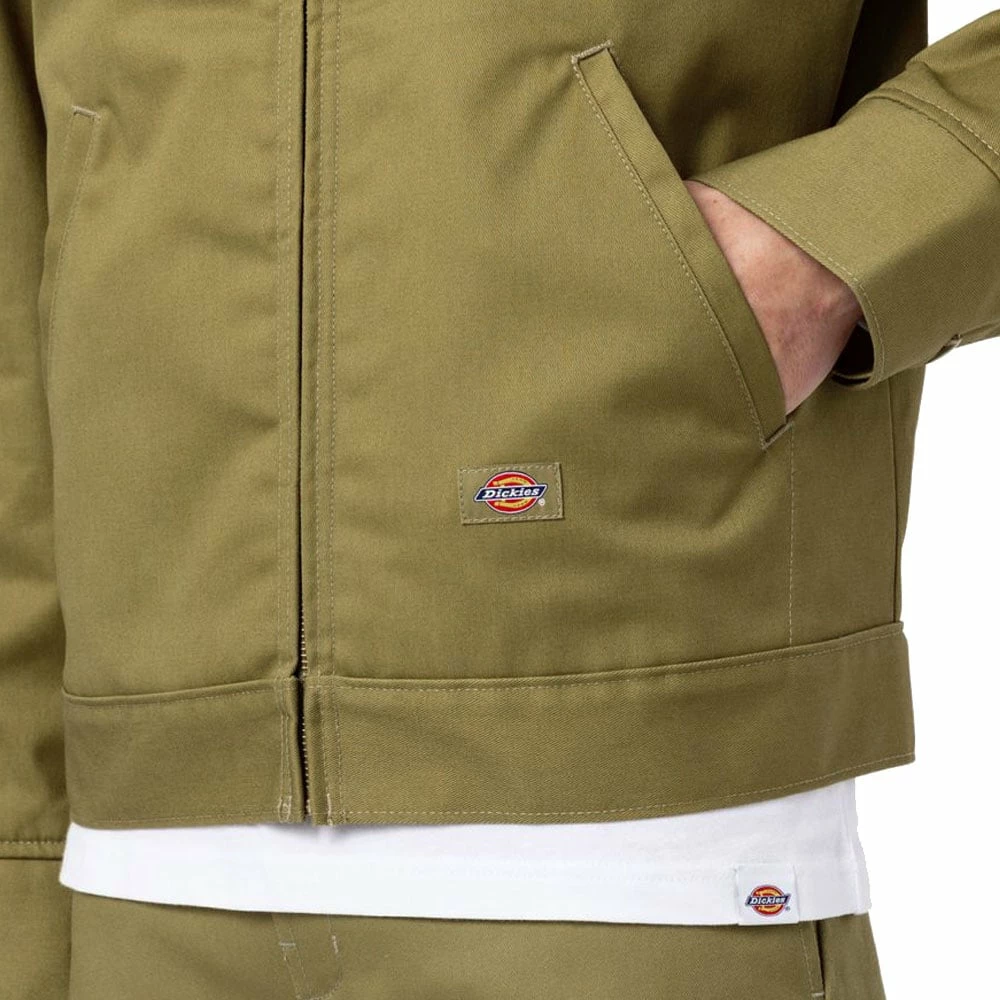 Coupon 🎁 Dickies Lined Eisenhower REC Kastenjacke Green Moss Herren 👏 – Bild 3