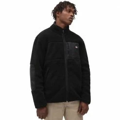 Brandneu ✔️ Dickies Red Chute Sherpa Fleece Black Herren 👏