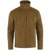 Top 10 ⌛ Fjällräven Buck Fleece Strick-Fleecejacke Chestnut Herren ✔️