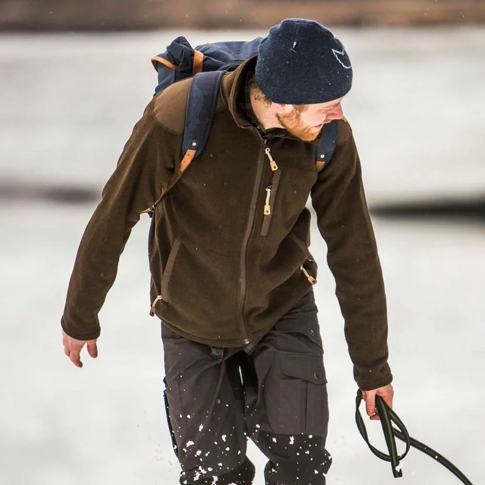 Top 10 ⌛ Fjällräven Buck Fleece Strick-Fleecejacke Chestnut Herren ✔️ – Bild 3