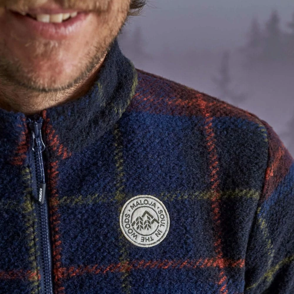 Großhandel 😀 Maloja ZilpzalpM. Wolljacke Night Sky/Squirrel Herren 🧨 – Bild 3