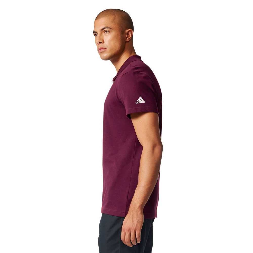 Besorgen ⌛ Adidas Performance Essentials Base Polo 👚 Shirt Maroon Herren ✨ – Bild 5