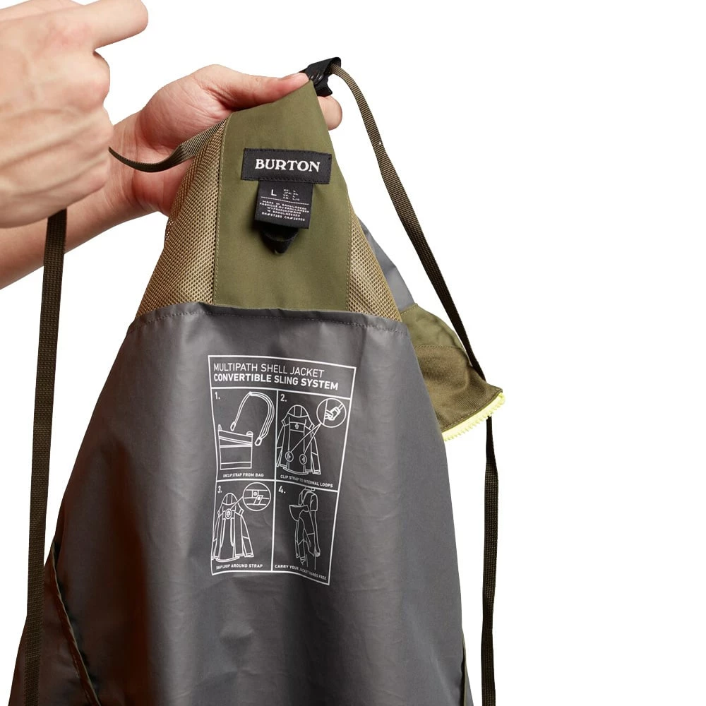 Bestpreis ❤️ Burton Gore-Tex Infinium Multipath Outdoorjacke Keef/Martini Herren 😀 – Bild 6