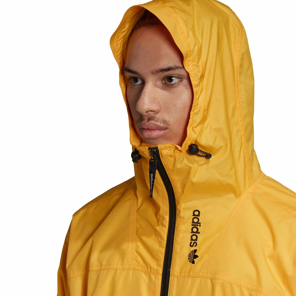 Billig 🌟 Adidas Originals Adventure Windbreaker Windjacke Bold Gold Herren 😀 – Bild 4