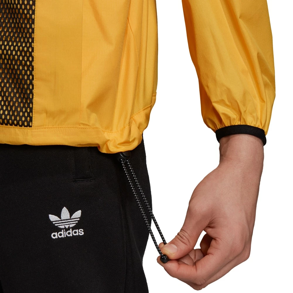 Billig 🌟 Adidas Originals Adventure Windbreaker Windjacke Bold Gold Herren 😀 – Bild 5