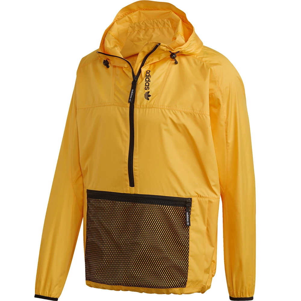 Billig 🌟 Adidas Originals Adventure Windbreaker Windjacke Bold Gold Herren 😀 – Bild 6