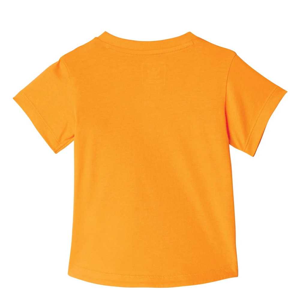 Angebote 🔥 Adidas Originals Trefoil Tee 👕 Shirt Semi Solar Gold Kinder 🤩 – Bild 3