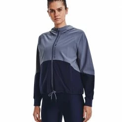 Beste Bewertungen von 🎁 Under Armour Woven FZ Sportjacke Aurora Purple/Midnight Navy Damen 🎉